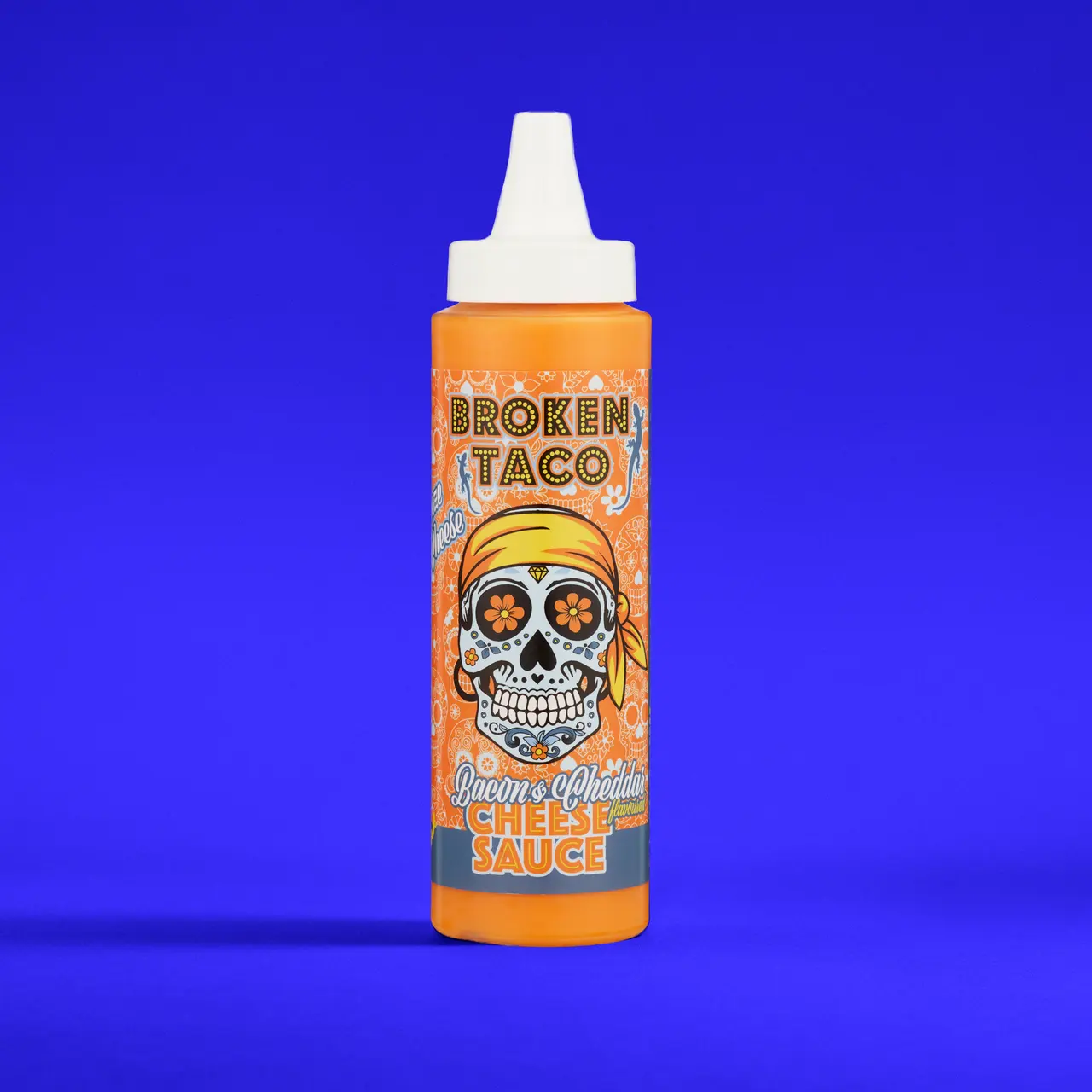 Broken Taco cheese sauce packshot farge 2026 09