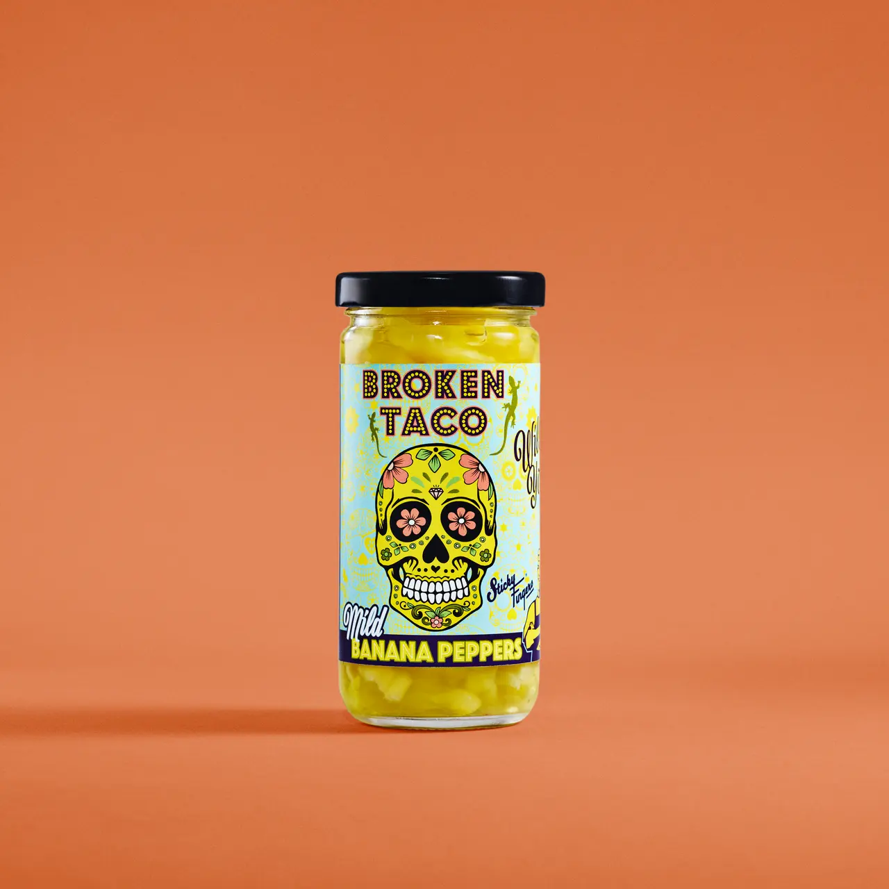 Broken Taco mild banana peppers v2 packshot farge 2026 09