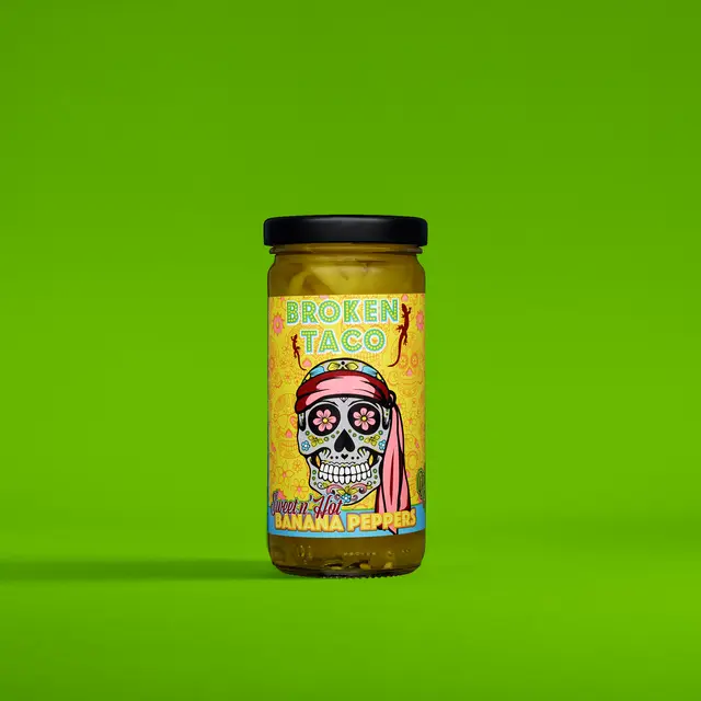 Sweet'n Hot Banana Peppers