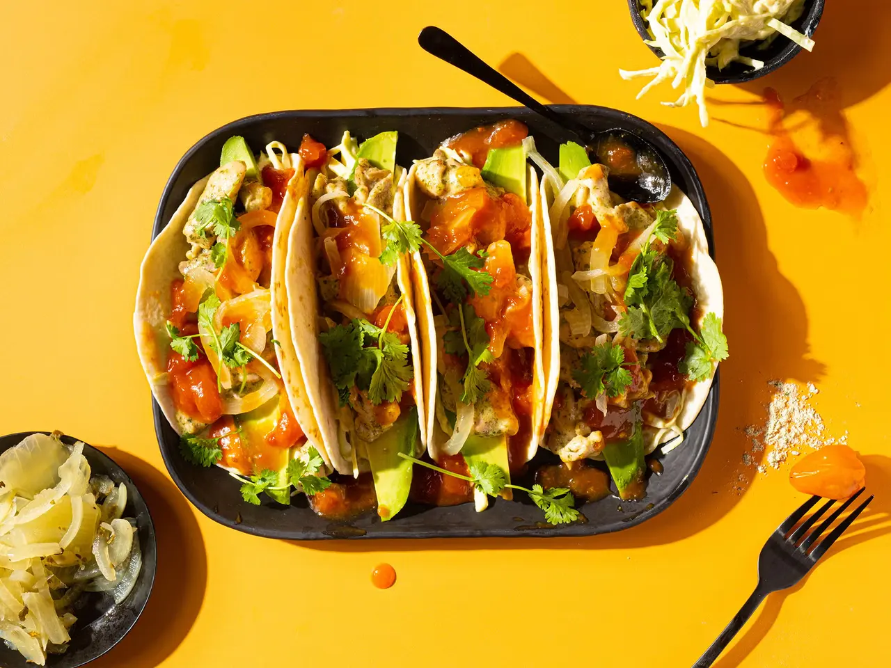 Kyllingtaco Med Syltetlok 1